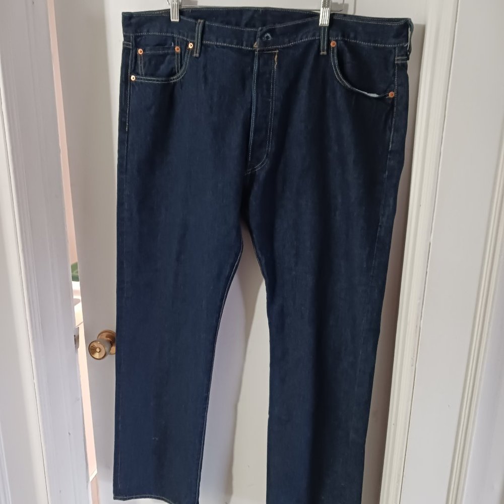 Levi's 501 Men's Straight Leg Jeans Blue 42W x 32L